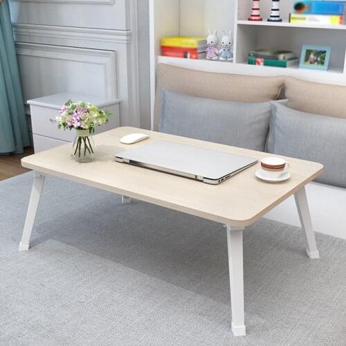 Folding Bed Sofa Laptop Table Notebook Holder Portable Lazy Computer Table Dormitory Study Table Writing Desk Home Furniture