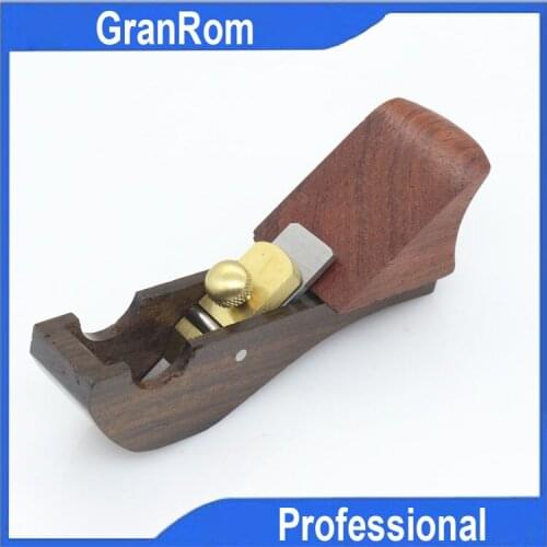 Ebony Boat Planer Mini Plane Trimming Planer Curved Plane Musical Instrument Cylindrical Planing DIY Woodworking Planing Tools