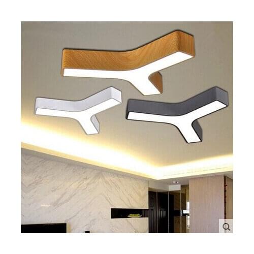 Triangle Acrylic LED Ceiling Lights Modern Concise Ceiling Lamp Be Freely Combined Fixtures For Home Lightings As Wall Sconces