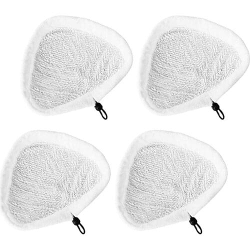 4Pcs Washable Reuseable mop cloth for shark H20 X5 S302 S001 steam mop microfiber mopping head Cover pads rag cleaning accessory
