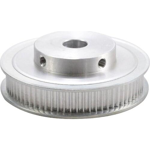 60 Teeth 2M 2GT Timing Pulley, Bore 5/6/6.35/8/10/12/14/15mm, For GT2 Open Synchronous Belt, Width 6/10mm, Gear 60Teeth 60T