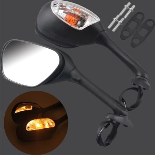 2021 new motorcycle parts MOTO turn signal side view mirror rear view signal light fairing Fit for Suzuki GSXR600/750 2006-2013