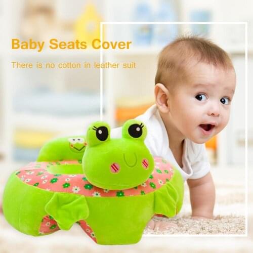 Portable Feeding Chair Baby Seats Sofa Toys Cartoon Animal Seat Support Seat Kids Plush Toy Baby Sofa 2020 New