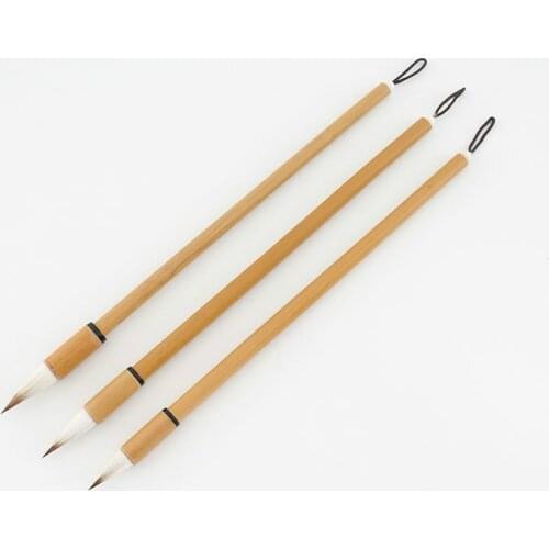 Short front garlic fly head small regular script and brush seven purple three sheep calligraphy scriptures practice Special