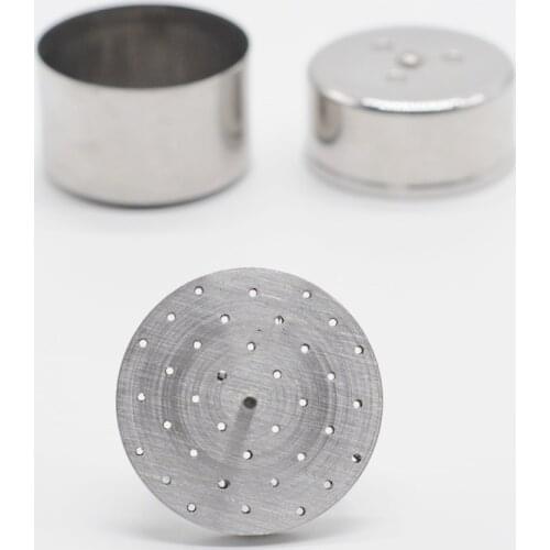 Circular Dental High-speed Needle Sterilizing Box Stainless Steel For Dentist Lab Supplies