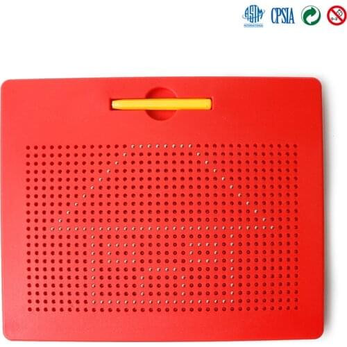 Magnetic Stylus Drawing Board with Magnat Pen, Educational Read Write Learn Preschool Gift for Boys & Girls