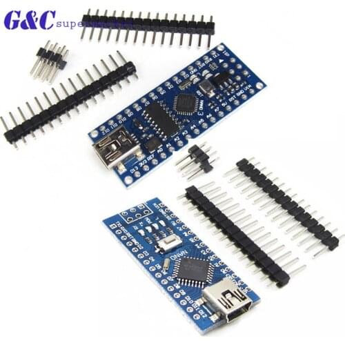 MINI USB for arduino Nano V3.0 ATmega328P 5V 16M microcontroller board diy kit for Arduino NANO 328P NANO 3.0 diy