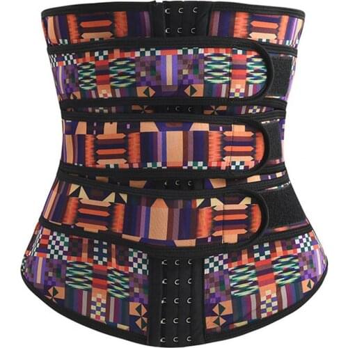 Waist Trainer Adjustable Sweat Absorption Spandex Breathable Elastic Women Waist Trimmer Adjustable Sweat Waist Trainer Belt