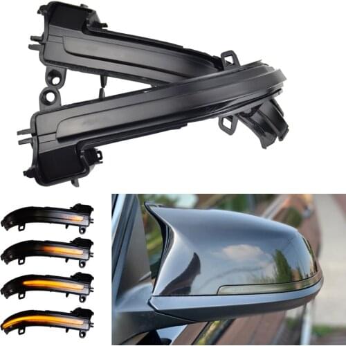 LED Dynamic Turn Signal Side Mirror Sequential Light Lamp For BMW 1 2 3 4 Series F20 F21 F22 F23 F30 F31 F32 F33 F34 X1 E84 i3