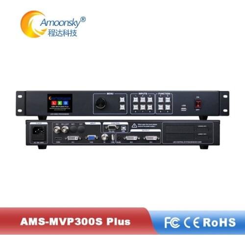 Led video processor mvp300s plus support resolution 3840*1920@60Hz for Indonesia led outdoor indoor display screen