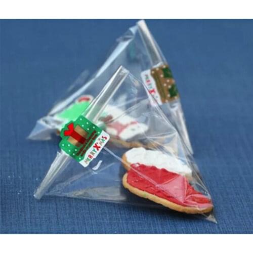 Hot Sale 100pcs/pack Cake Pop Lollipop OPP Packing Bags Baking Chocolate Pop Pack Bags Sets Plastic Clear Cake Tools