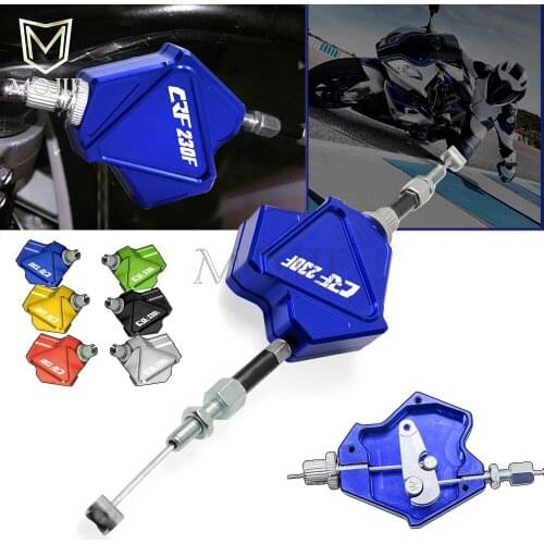Motorcycle CNC Aluminum Stunt Clutch Lever Easy Pull Cable System For HONDA CRF230F CRF 230F 230 CRF230 F 2003-2017 2016 2015