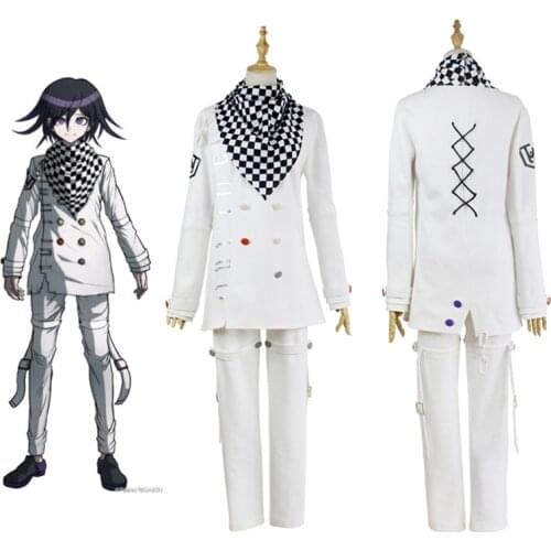 Anime Danganronpa V3 Ouma kokichi Cosplay Costume Japanese Game School Uniform Suit Outfit