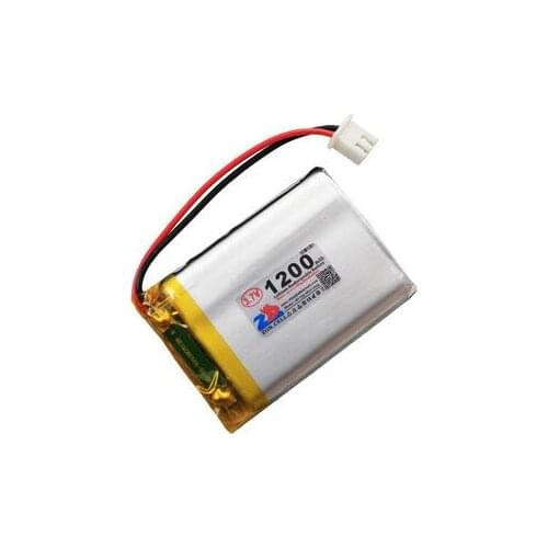 Free ship 2pcs/lot 3.7v1200mAh 603448 603450 polymer lithium battery li-ion rechargeable battery