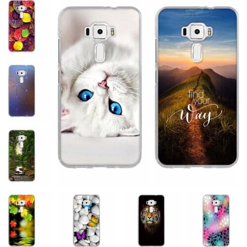 Colorful For Asus Zenfone 3 ZE520KL Thin Silicone Case TPU 3D Painting For Asus 3 ZE520KL Coque Phone Protector Housing Case