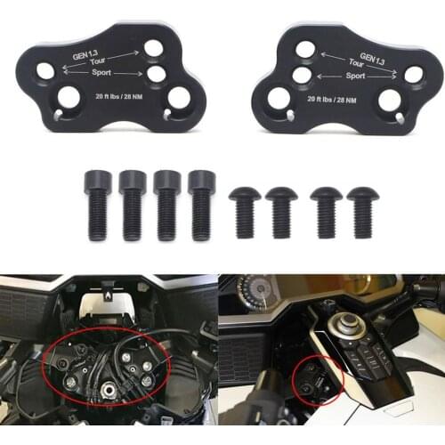 2pcs Motorcycle Handlebar Mount for HONDA Goldwing GL1800 2018 2019