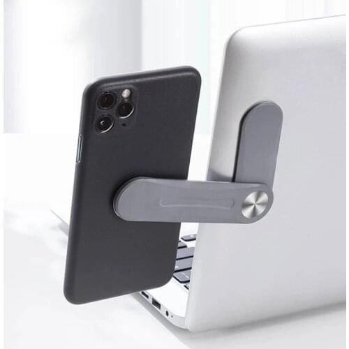 Multi Screen Support Laptop Mount Magnetic Mobile Phone Holder Bracket Monitor Display Clip Adjustable Magnet Phone Stand Holder
