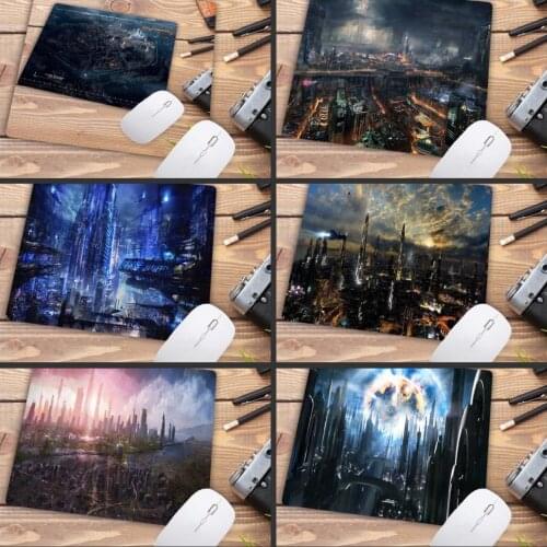 Mairuige Cityscape Mouse Pad Game Player Gaming Mouse Pad Cheapest Game Pad Mouse Player Keyboard Pad Big Promotion