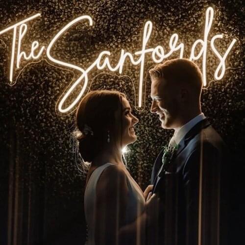 Neon Sign Custom Led light Custom Wedding Neon Sign Restaurant Bar Neon Custom Personalised Wedding Sign Nails Sharon Name
