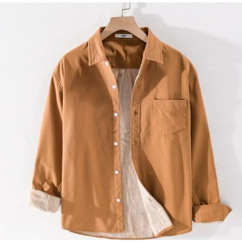 2020 Winter and autumn new style solid plus velvet warm jacket men fashion comfortable jackets for men casual trendy jacket mens