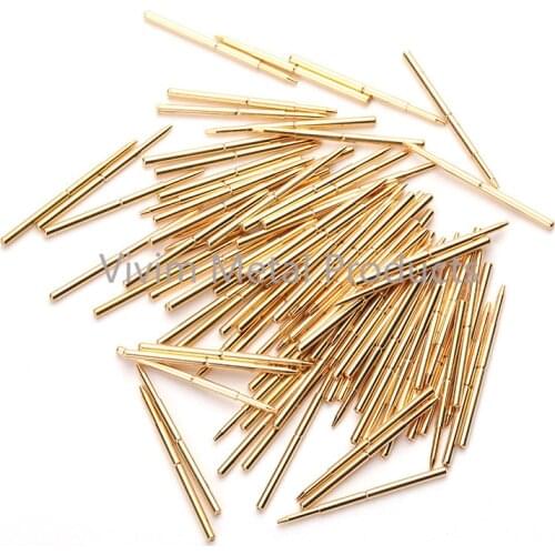 PA160-F Spring Test Probe Metal Durable Test Probe Brass Test Probe Sleeve Length 24.5mm Safe And Convenient Spring Test Probe