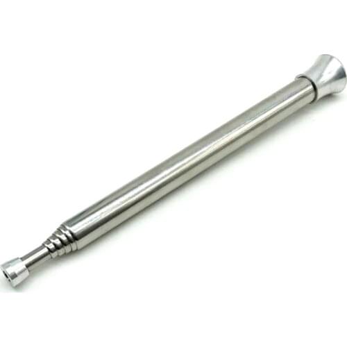 Outdoor Cooking Survival Blow Fire Tube Portable Retractable Stainless Steel 2021