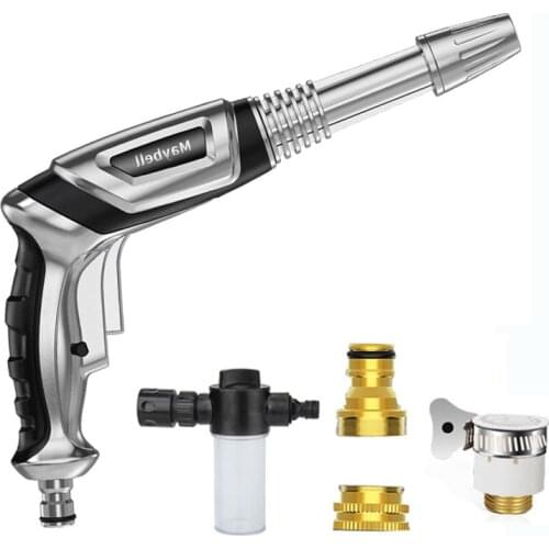 Portable Pressure Washer Water Gun Garden Hose Nozzle Spray For Water Hidrolavadora Foam Pot Car Washing Sprinkler Cleaning Tool