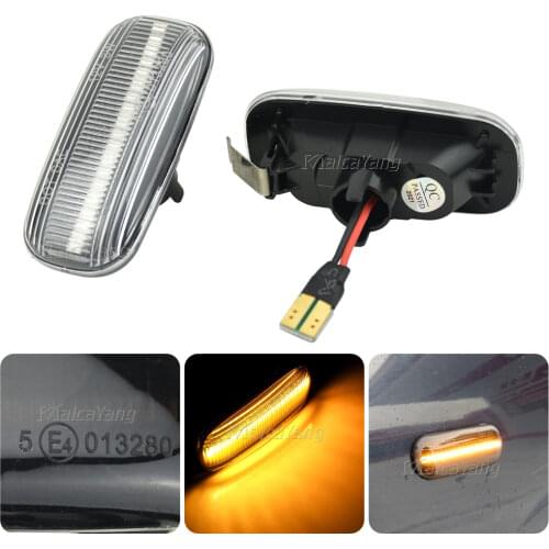 For Audi A3 S3 8P A4 B6 B8 B7 S4 RS4 A6 S6 C5 C7 Dynamic Turn Signal Side Marker Sequential Indicator Light