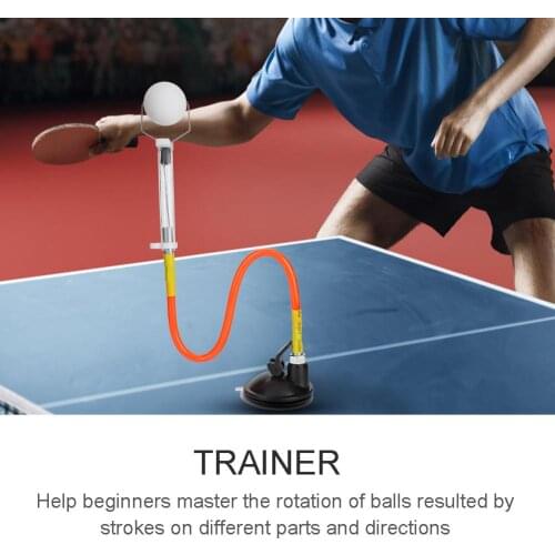 Professional Table Tennis Training Robot Fixed Rapid Rebound Ping Pong Ball Machine Table Tennis Trainer for Stroking
