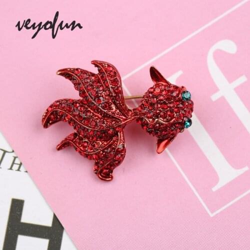 Veyofun Gold Brooches For Clothes