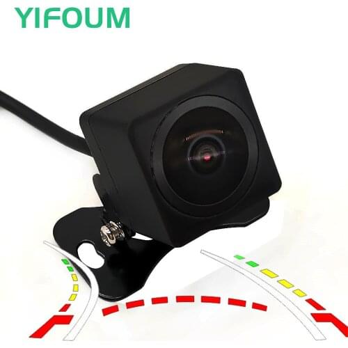 AHD Fisheye Starlight Night Vision Dynamic Trajectory Wireless Universal Car Rear View Backup Parking Camera Waterproof