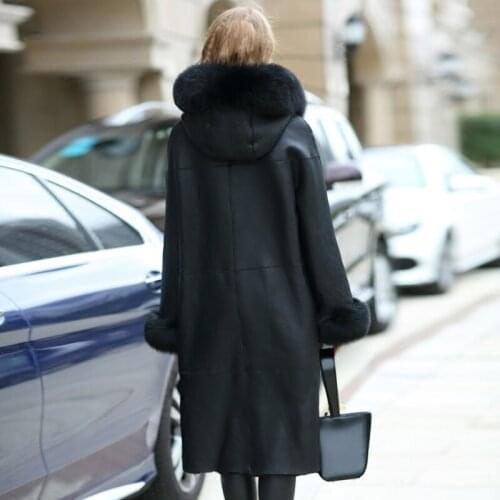 Genuine Leather Jacket Sheep Shearing Winter Coat Women Two Side Wear Womens Clothing Jaqueta De Couro YY5326 YY734