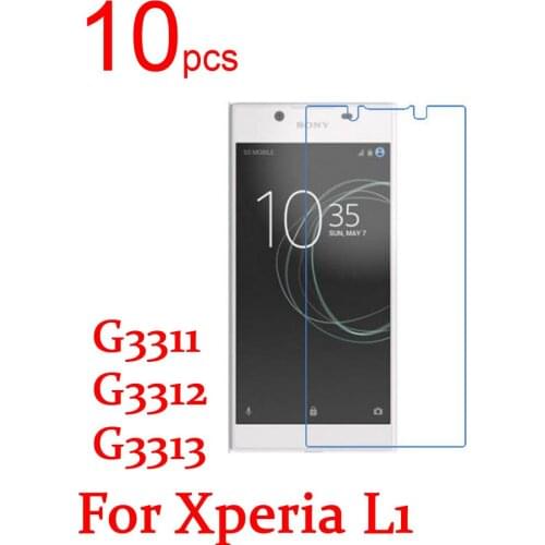 10pcs Ultra Clear/Matte/Nano Anti-Explosion LCD Screen Protector Film Cover For Sony Xperia L1 G3311 G3312 G3313 Protective Film
