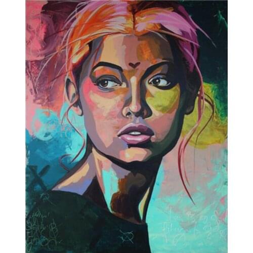 5d Embroidery Mosaic Craft African Woman Diamond Painting Kits Bead Picture Wall Paper Rhinestones Drawing Christmas Gift New