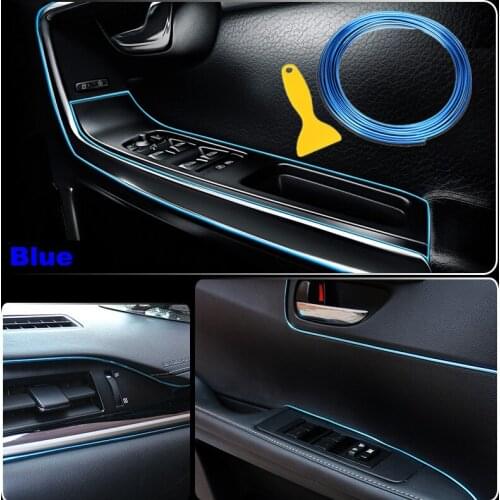 5M Car Interior Mouldings Strips Decorative Strips Stickers Car Styling for CX 5 CX-5 cx3 Mazda 3 mazda 6 mazda 2 Accessories