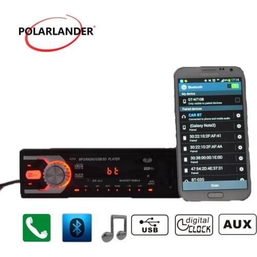 Autoradio 12V Car Radio MP3 Stereo FM Audio Player Bluetooth USB/SD MMC Port Car radio bluetooth radio cassette player 1 DIN