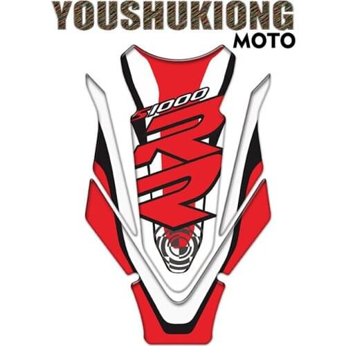 For S1000RR S1000 RR 2019 2020 Motorcycle Tank Pad Protector Gel Paint Protection 3D carbon fiber pattern fuel tank sticker