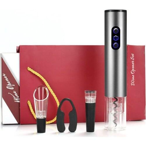 Electric Wine Bottle Opener Household Wine Opener Wine Bottle Opener Wine Set kitchen gadgets wine opener topless can opener