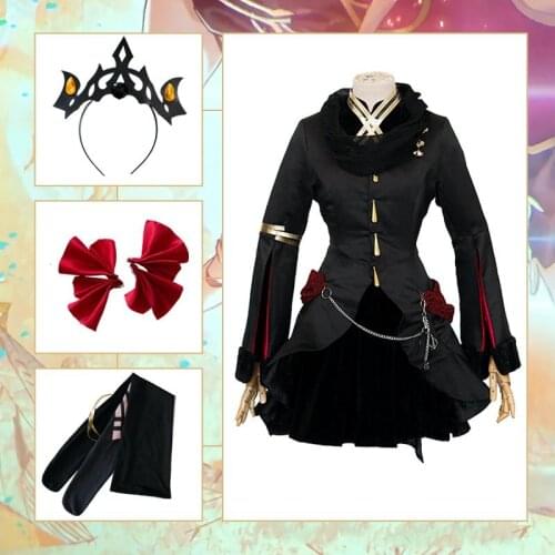 Fate Grand Order FGO Ereshkigal Cosplay Costumes Dress Halloween Christmas New Year Carnival Party For Women