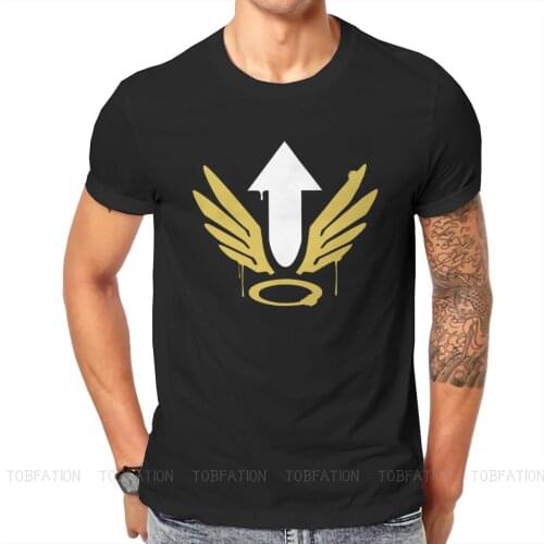 Heroes Never Die Essential Graphic TShirt Overwatch Printing Streetwear Leisure T Shirt Men Tee Gift Idea