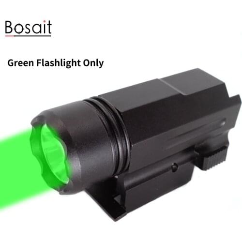 Glock Light Flashlight Red Green Laser Sight 2 In 1 Combo with Battery 20mm Rail