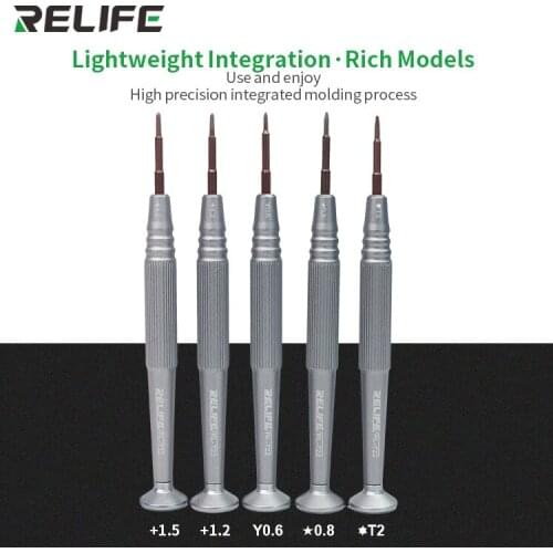 RELIFE RL-722 Precision Screwdriver for Mobile Phone Screen Repair Tools with Magnetic for IPhone Huawei Screw High Quality