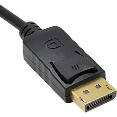 K92C DP to HDMI-compatible Cable Adapter Male To Female for Laptop PC Display Port to 1920x1080 Adapter