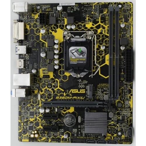 For ASUS B360M-PIXIU LGA 1151 Intel B360 Used Motherboard DDR4 32GB M.2 Micro ATX supports 8/9 generation CPU PCI-E X16 3.0 slot