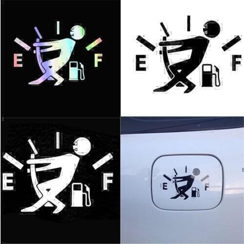 Car Decal Fuel Gage Empty Stickers for BMW F80 M3 E46 E39 EfficientDynamics F30 F31 E38 E90 E60 E93