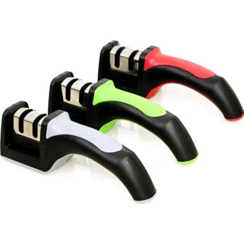 Professional Knife Sharpener 2 Stages Kitchen Knife Sharpener Diamond Carbide Ceramic Knife Sharpening Kitchen Tool 2020 New