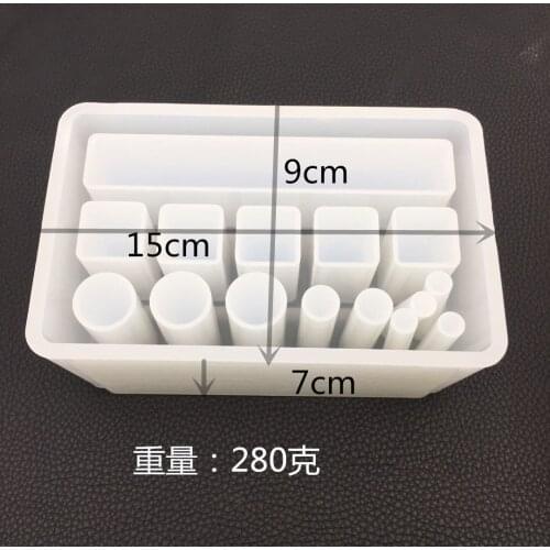 DIY Crystal Drip Mouth Red Fine Storage Box Glue Mould 18075