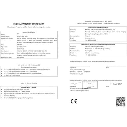 23In Looking Lifelike Realistic Baby Silicone Newborn Care Easy Washable Toy for Children and the Elderly Xmas Gift