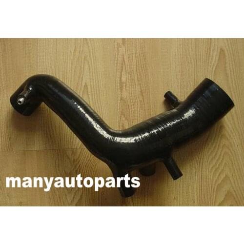 FOR AUDI TT VW Golf MK4 1.8T Turbo Silicone Inlet Air Intake Induction Hose Pipe BLACK