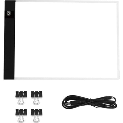 A4 USB LED light pad crafts tracing light box copy board digital tablet drawing writing drawing board diamond drawing board